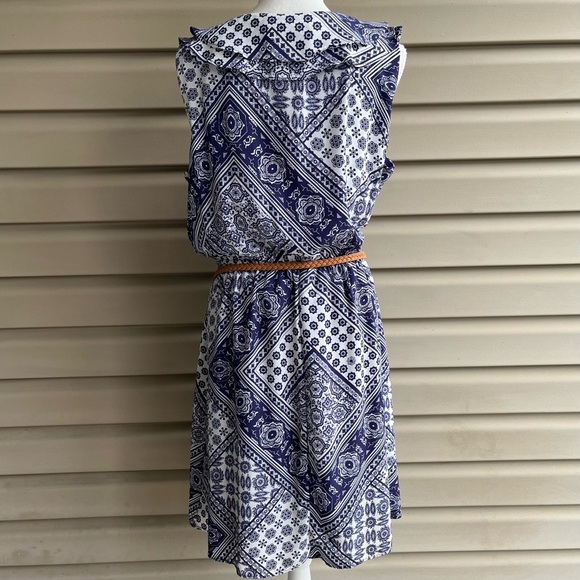 •ALYX• Ruffled Sleeveless Boho Dress - Size 18 - Picture 6 of 11